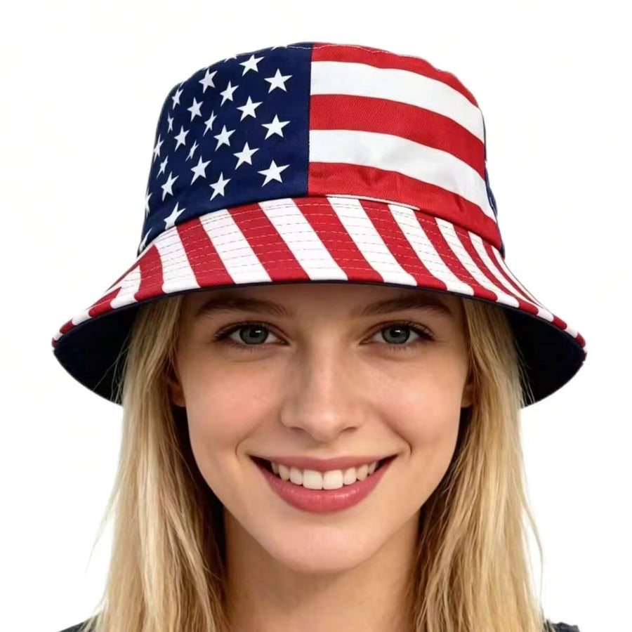 1pc 250th Anniversary American Patriotic Theme Bucket Hat, Independence Day Patriotic Theme Bucket Hat, Perfect Gift For Patriots, Holiday Accessory, Essential For History Enthusiasts, Unisex