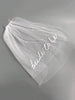 1pc Bachelorette Party Bridal Veil | Double Layer White Letter Veil With Comb, Photo Prop, Romantic Style
